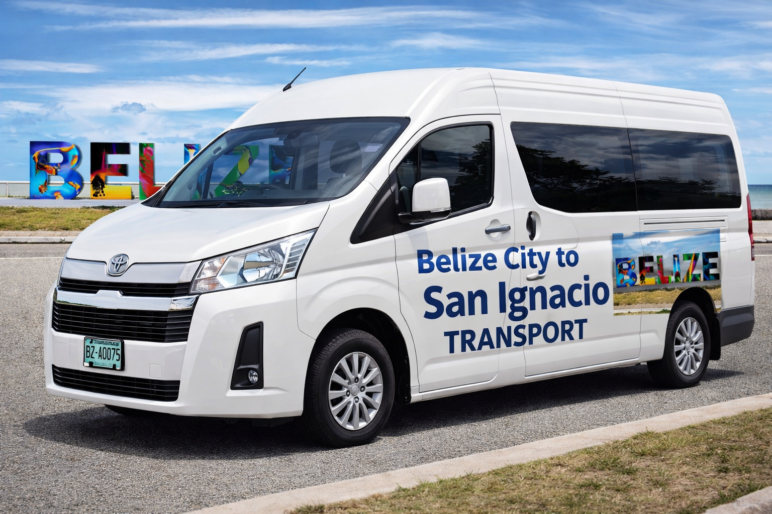 Belize City to San Ignacio Private Shuttle