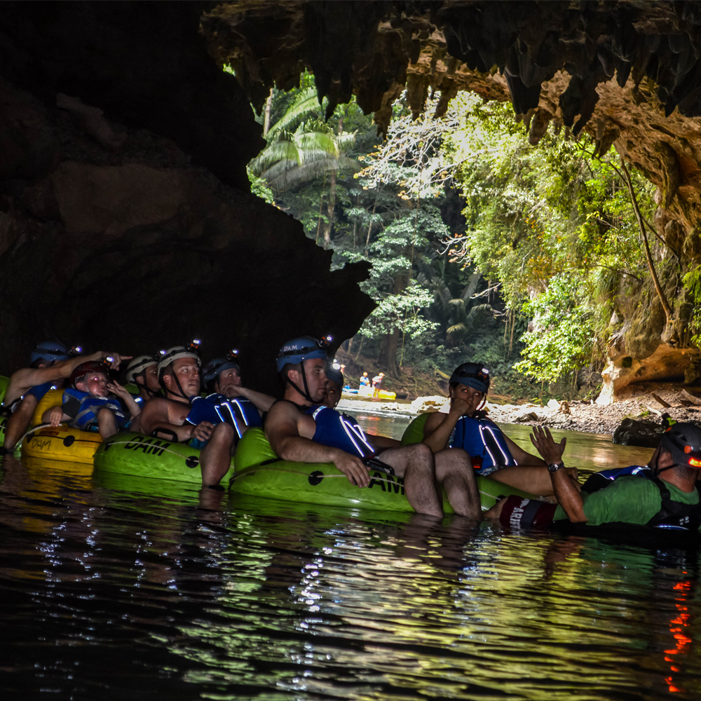 Belize Cave Tubing Tour