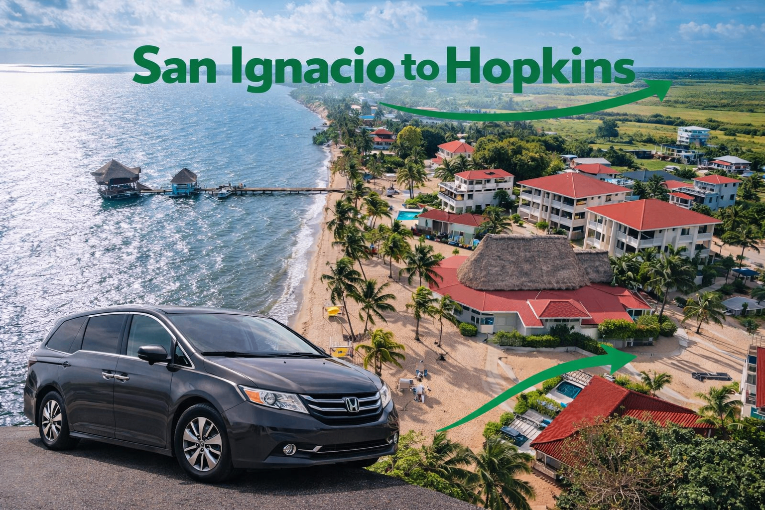 San Ignacio to Hopkins Private Shuttle