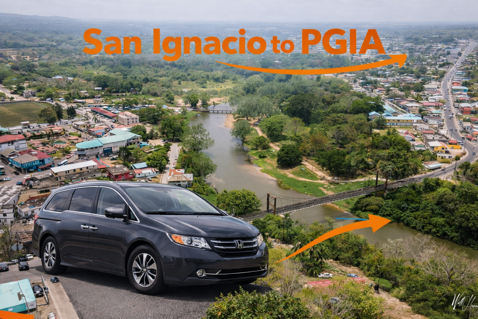 San Ignacio to Belize Airport Private Shuttle