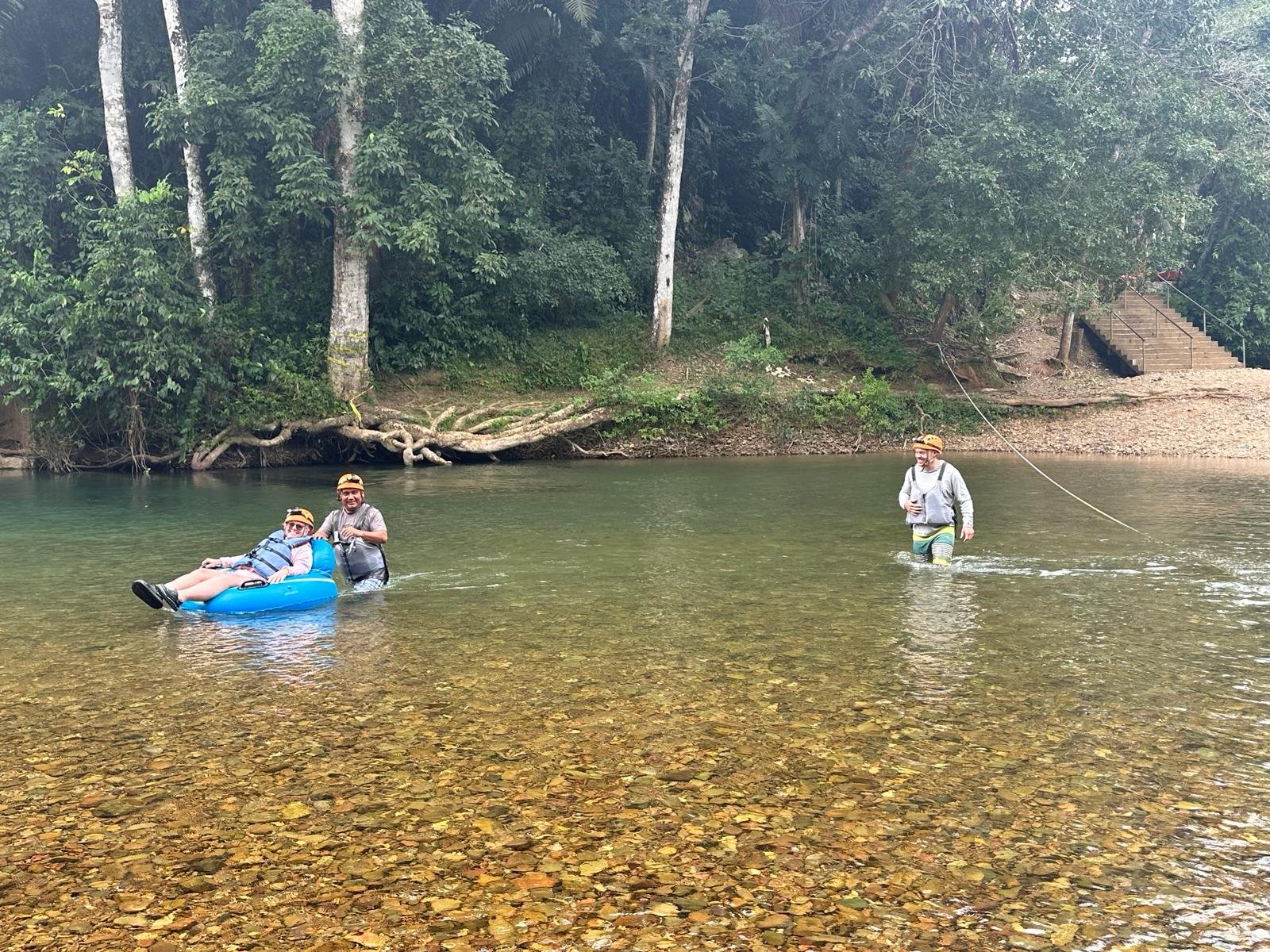 Belize Cave Tubing Zipline and Xunantunich Tour 18