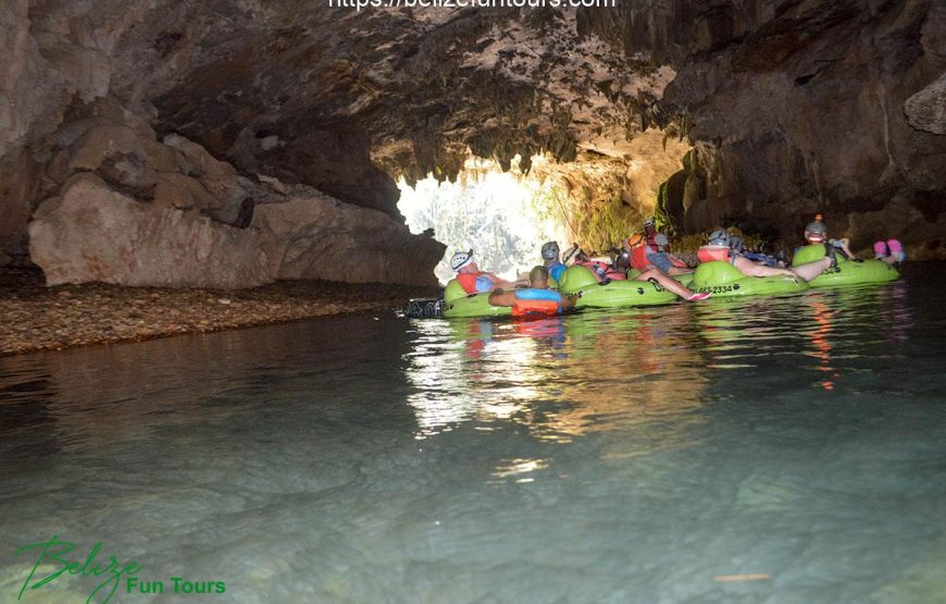 Belize Cave Tubing Zipline and Xunantunich tour