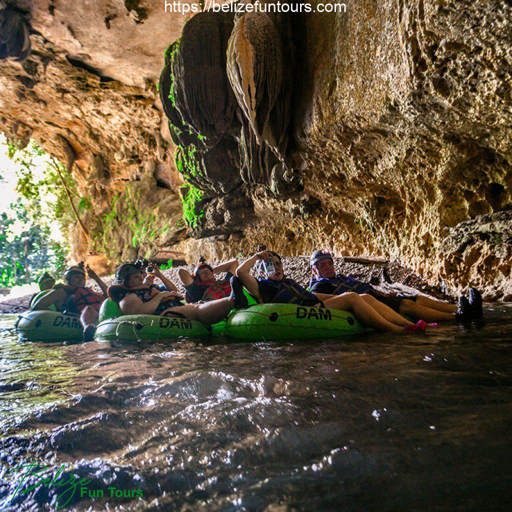 Belize Cave Tubing