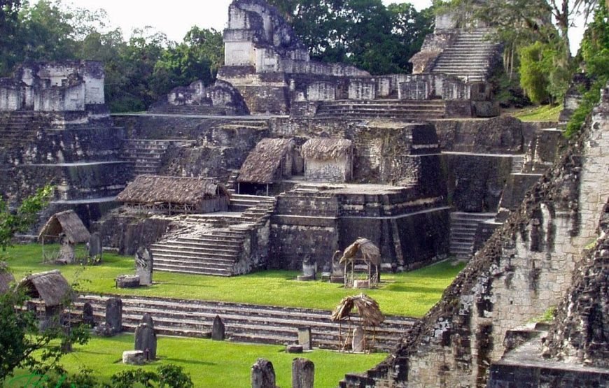 Tikal Maya Ruins, Peten Guatemala from San Ignacio, Cayo